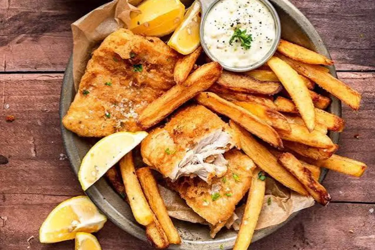Exciting fish and chips