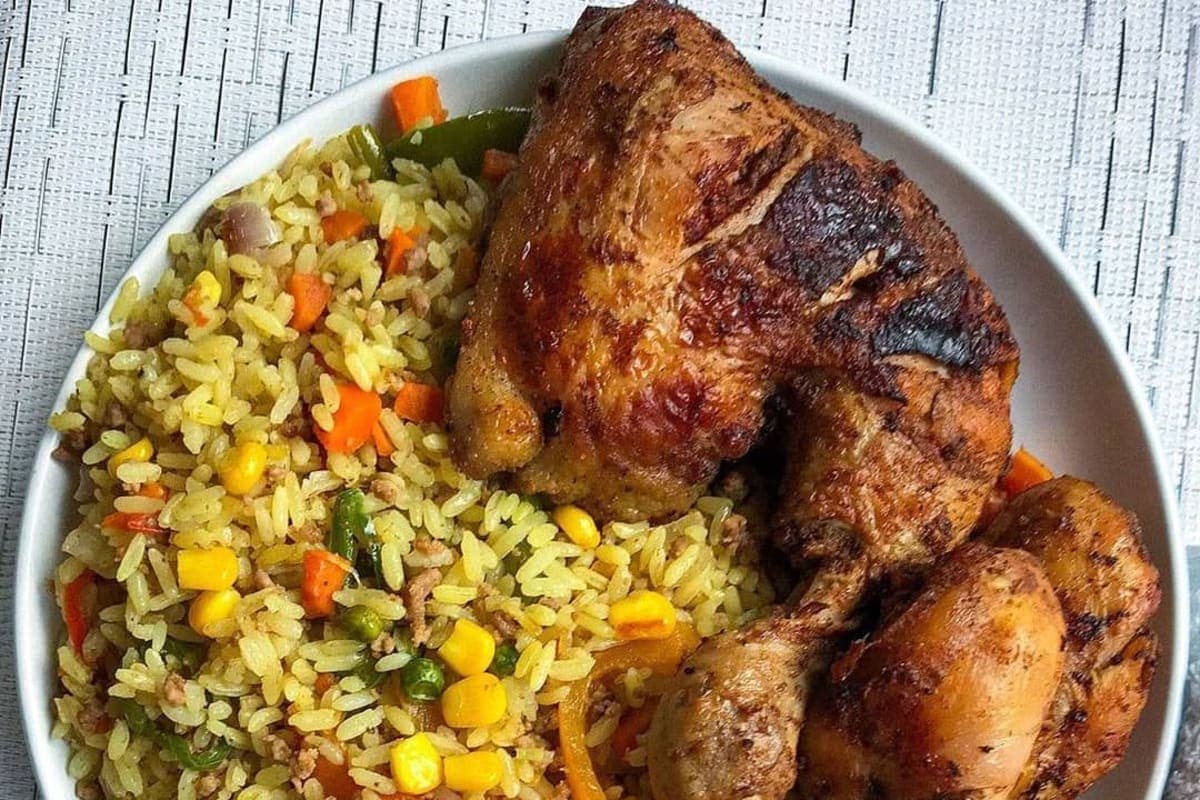 Fried Rice with Chicken
