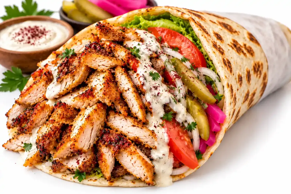 Lebanais Chicken shawarma